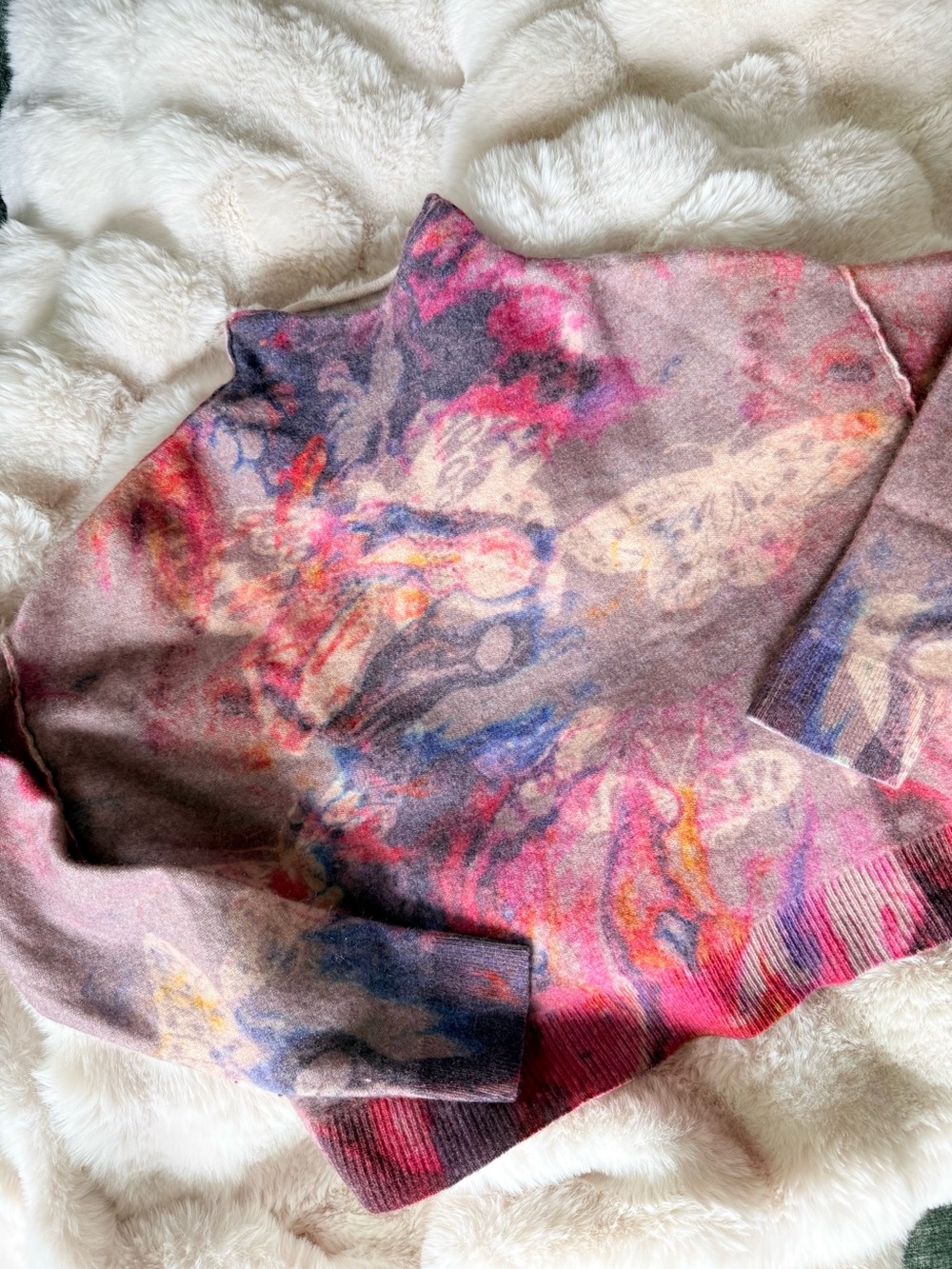 Anthropologie Pilcro Alani Butterfly Cashmere Sweater